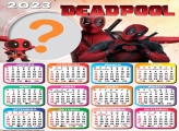 Calendário 2023 Deadpool Fazer Montagem Grátis