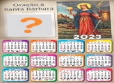 Calendário 2023 Santa Bárbara Fazer Montagem Grátis