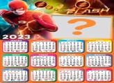 Calendário 2023 The Flash Emoldurar Foto Online