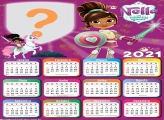 Montar Foto Princesa Nella Calendário 2021