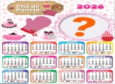 Calendário 2026 Chá de Panela Colagem Online