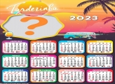 Calendário 2023 Tardezinha Colagem Grátis