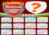 Foto em Calendário 2026 Arsenal Online