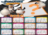 Montar Grátis Calendário 2024 Os Pinguins de Madagascar