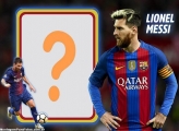 Colagem de Foto Lionel Messi Barcelona
