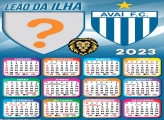 Calendário 2023 Avaí Futebol Clube Fazer Grátis