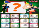 Calendário 2026 Kiko do Chaves Montagem de Foto