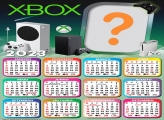 Calendário 2023 Xbox Moldura de Foto