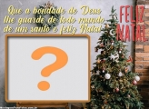 Feliz Natal Bondade de Deus Moldura