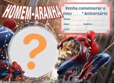 Convite Homem Aranha