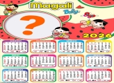 Calendário 2026 Magali Baby Montagem de Foto