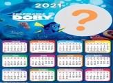 Procurando Dory Montar Calendário 2021