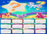 Calendário 2019 Ponny Coloridos