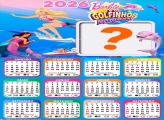 Calendário 2026 Barbie e os Golfinhos Mágicos Colagem Online