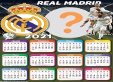 Base Moldura Calendário 2021 Real Madrid