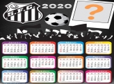 Emoldura Calendário 2020 do Santos