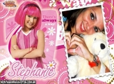 Moldura Stephanie LazyTown