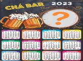 Calendário 2023 Colagem Chá Bar