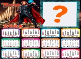 Calendário 2026 Thor Colagem de Fotos