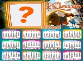 Moldura Calendário 2025 Klaus Papai Noel Online