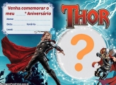 Convite Thor