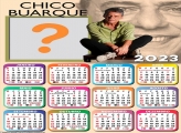 Calendário 2023 Chico Buarque Moldura de Foto Grátis