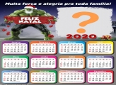 Calendário 2020 Hulk Papai Noel