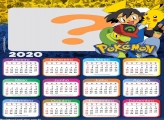 Montar Calendário 2020 do Pokémon Desenho