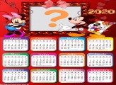 Calendário 2020 Mickey e Minnie