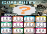 Calendário 2024 Call Of Duty Montar Grátis