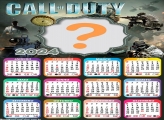 Calendário 2024 Call Of Duty Montar Grátis
