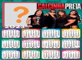 Calendário 2023 Calcinha Preta Emoldurar Foto Online