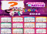Calendário 2026 Kysha e Mine Montagem de Foto