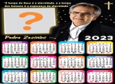 CalendÃ¡rio 2023 Padre Zezinho para Foto Colagem Online