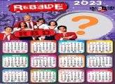 Calendário 2023 Rebelde RBD Colagem Online