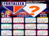 Calendário 2026 Fortaleza Time de Futebol Colar Foto Online