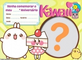 Convite Kawaii