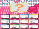 Calendário 2019 Circo Rosa