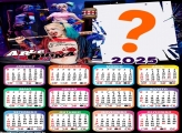 Calendário 2025 Arlequina Fazer Montagem Online