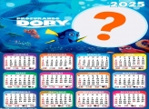 Calendário 2025 Procurando Dory Colagem de Foto