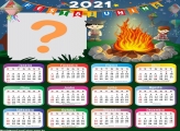 Calendário 2021 Fogueira de Festa Junina