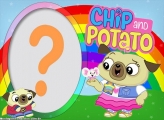 Chip e Potato Montagem Online Moldura