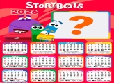 Calendário 2026 Story Bots Juntar Foto Online