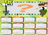 Calendário 2019 Ben 10 do Jogo