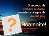 Boa Noite O Segredo