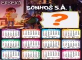 Calendário 2026 Sonhos S.A. para FotoMontagem