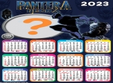 Foto Montagem Online Calendário 2023 Pantera Negra