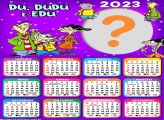 Calendário 2023 Foto Grátis Online Du Dudu e Edu