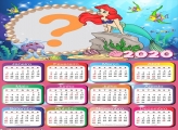 Montagem de Fotos Calendário 2020 Ariel