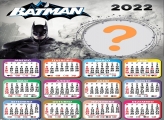 Montagem de Foto Calendário 2022 Batman